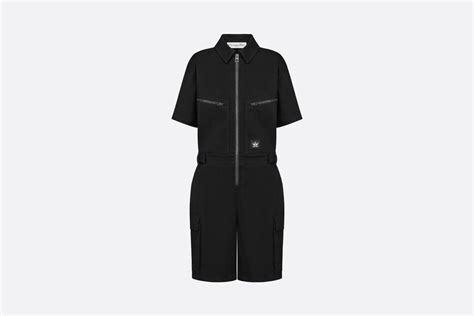 christian dior romper|Dior Vibe Romper Black Stretch Cotton.